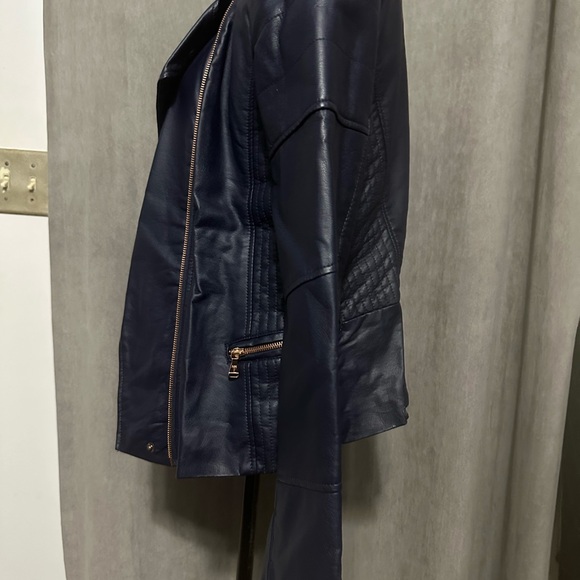 Guess Women's Navy Jacket - Picture 3 of 6